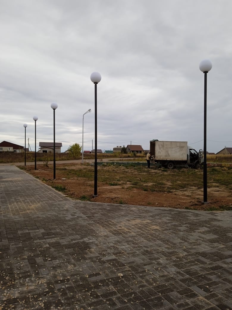 В Советске осветили Парк Воинской славы