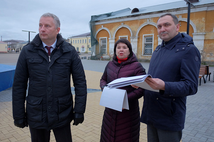 Заместитель министра строительства России оценил благоустройство в Слободском