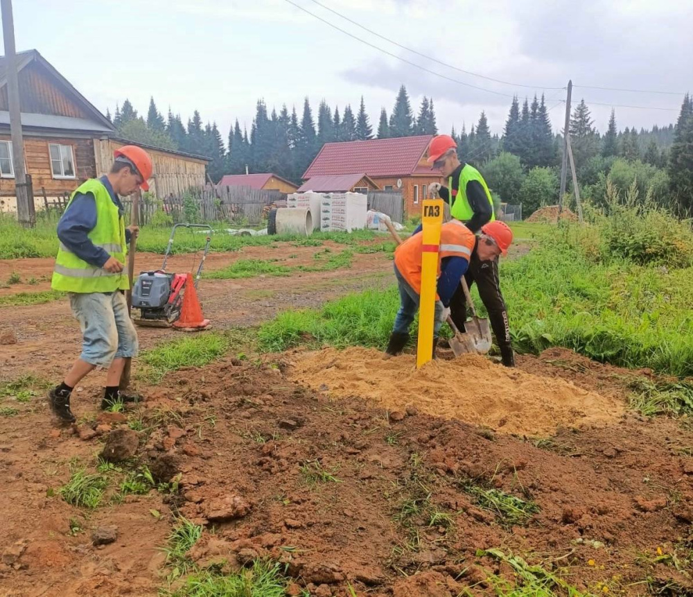 В Нововятском районе Кирова построили 11 километров газопровода