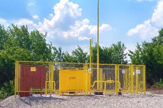 В Вятскополянском районе Кировской области построен межпоселковый газопровод