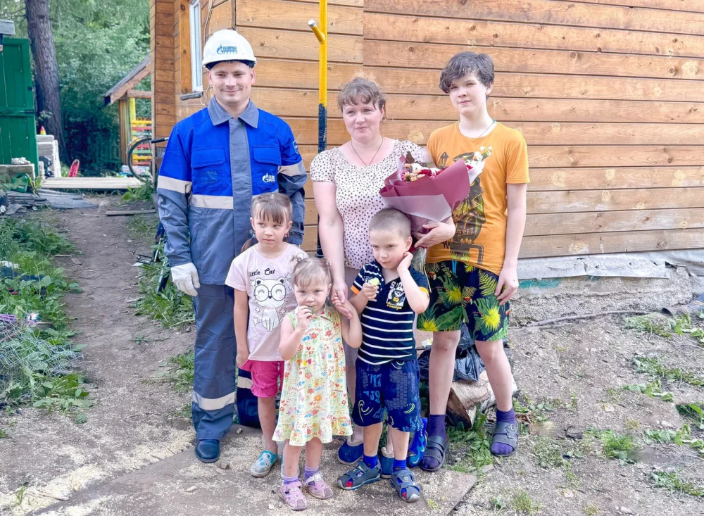 В Кировской области газифицированы дома многодетных семей