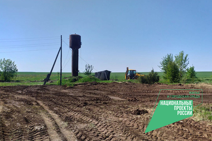 В Малмыжском районе по проекту «Чистая вода» строят водопровод