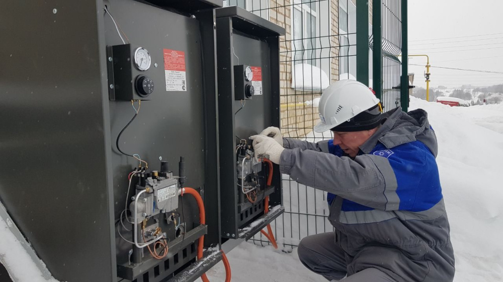 Дом культуры в деревне Большой Перелаз подключили к газовым сетям