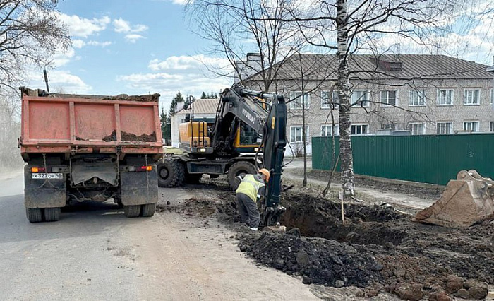 В Кировской области строят новые сети водоснабжения