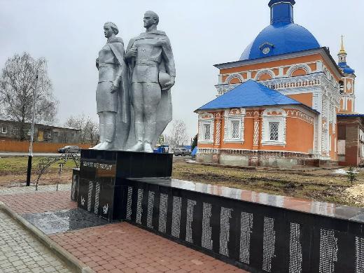 В Пасегово благоустраивают мемориал Великой отечественной войны