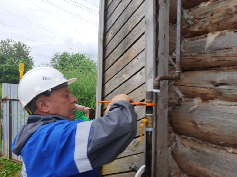 В село Пищалье Оричевского района пришел газ