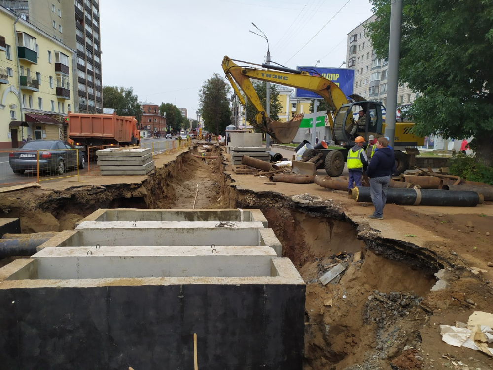 В Кирове ограничили сроки «коммунальных раскопок»