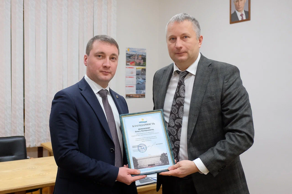 Главу Котельнича отметили за строительство нового водовода